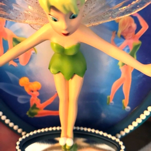 DISNEY'S Pretty Little Pixie(Tinkerbell) collectible plate collection